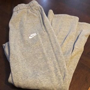 Boys size lrg Nike sweats